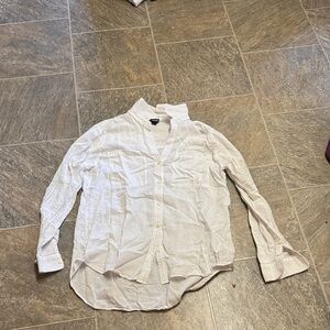 Patagonia Men's Cream Button-Down Shirt